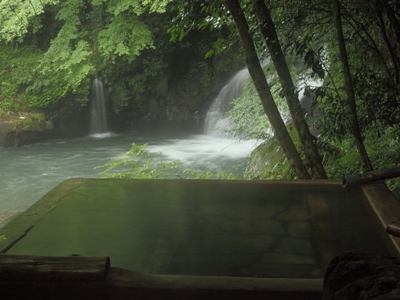 露天風呂「滝見の湯」